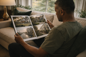 Landlord reviewing their buy-to-let portfolio