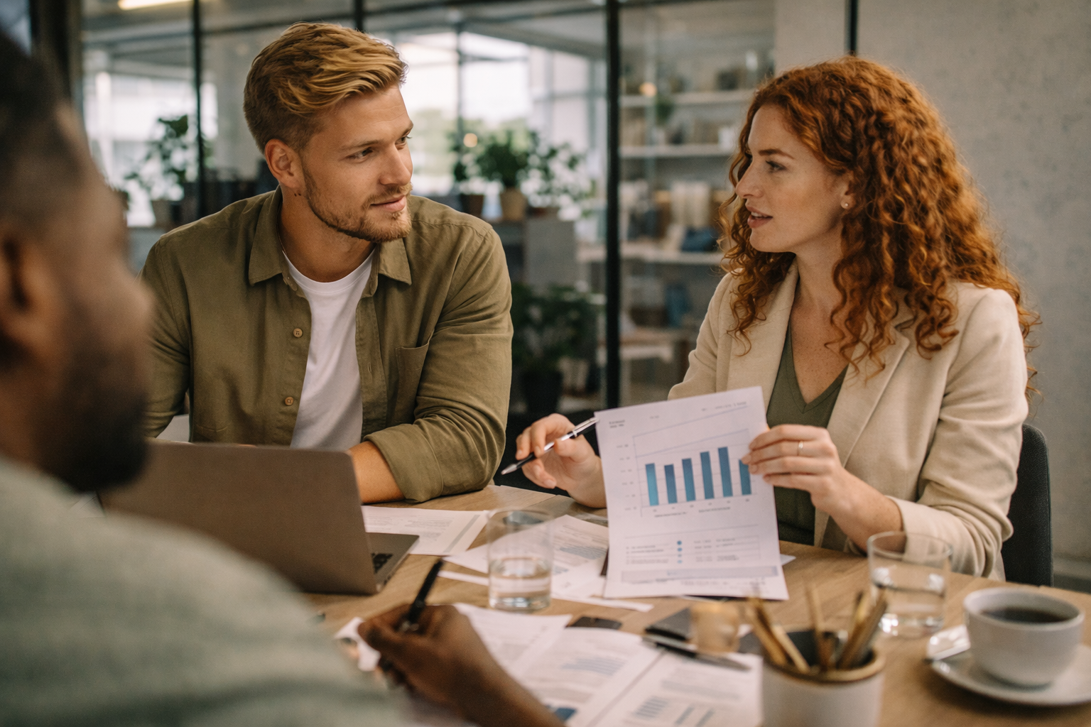 Homeowners discussing funding options using a second charge mortgage with independent advice.
